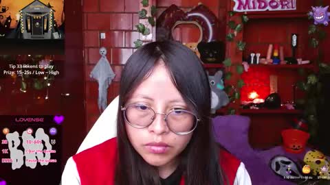 Snapshot of midoriquinn chatting on October 14, 6:33 pm Midori 7u7 online show from October 14, 6:33 pm