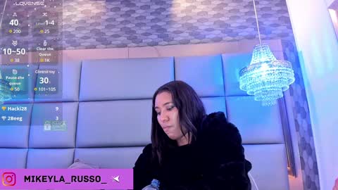 Snapshot of mikeyla_russo_ chatting on January 30, 1:11 am Mikeyla online show from January 30, 1:11 am