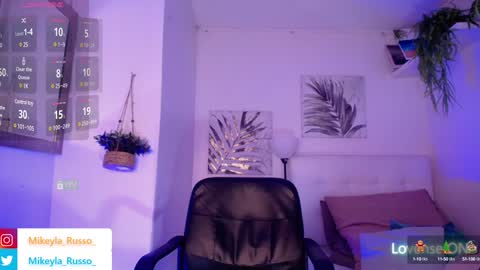 Snapshot of mikeyla_russo_ chatting on January 3, 9:05 pm Mikeyla online show from January 3, 9:05 pm