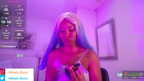 Snapshot of mikeyla_russo_ chatting on January 2, 9:18 pm Mikeyla online show from January 2, 9:18 pm