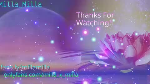milla_milla online show from September 17, 3:54 am