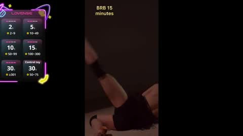 misskristel online show from September 16, 7:00 am