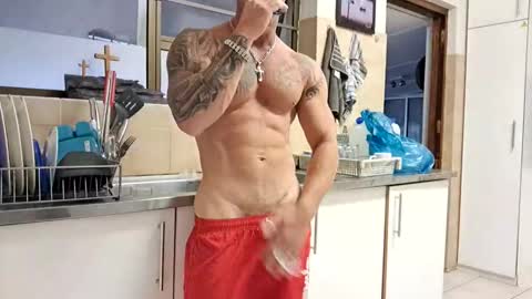 muscledaddy69s online show from March 29, 4:36 am