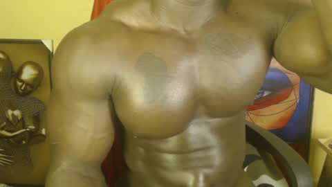 Snapshot of musclegodsammy23 chatting on March 7, 3:40 am musclegod23 online show from March 7, 3:40 am
