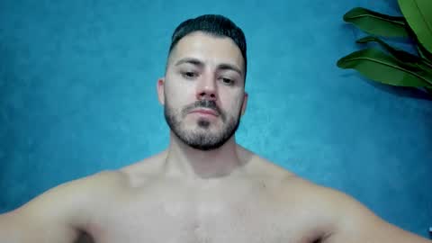 Snapshot of muscularmaster chatting on October 12, 9:05 pm muscularmaster onlyfans online show from October 12, 9:05 pm