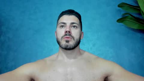 Snapshot of muscularmaster chatting on October 17, 8:57 pm muscularmaster onlyfans online show from October 17, 8:57 pm