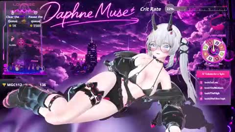 Daphne Musa online show from March 12, 8:45 pm