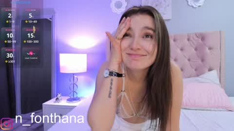 Snapshot of nashlyfontanna chatting on January 10, 2:23 pm Nashly Fontana online show from January 10, 2:23 pm