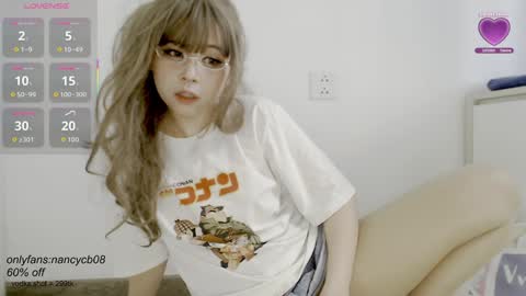 Snapshot of neko_nancy08 chatting on October 19, 12:04 am Nancy no baby bb....or other name online show from October 19, 12:04 am
