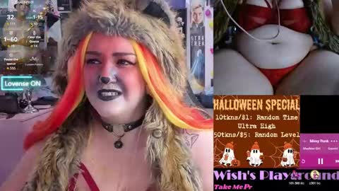 Wishs Playground online show from October 30, 1:55 pm