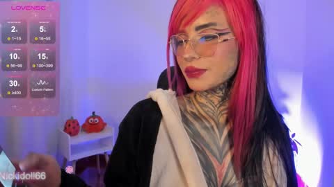 Snapshot of nicki_1 chatting on October 7, 7:15 am   Help me reach 100 thumbs up online show from October 7, 7:15 am