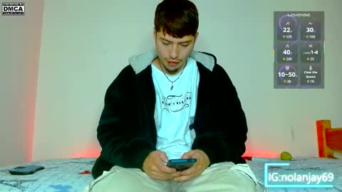 Snapshot of nolanjay chatting on October 19, 12:54 pm NolanJay69 online show from October 19, 12:54 pm