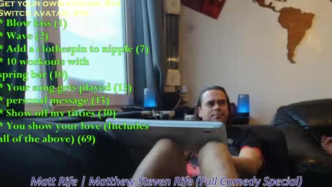 Chris online show from May 12, 6:06 pm