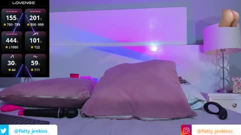 Snapshot of patty_jenkinss chatting on February 22, 7:56 am Hi Pvt open Moans from lovense tell me Fav 113366 Especial level 33 online show from February 22, 7:56 am