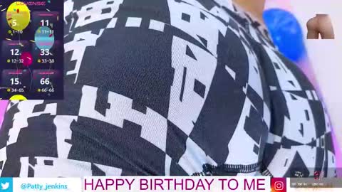 Snapshot of patty_jenkinss chatting on October 20, 2:49 am Hi Pvt open Moans from lovense tell me Fav 113366 Especial level 33 online show from October 20, 2:49 am
