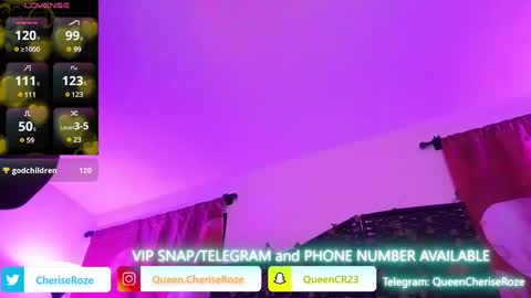Queen Cherise Roze online show from March 8, 5:49 am