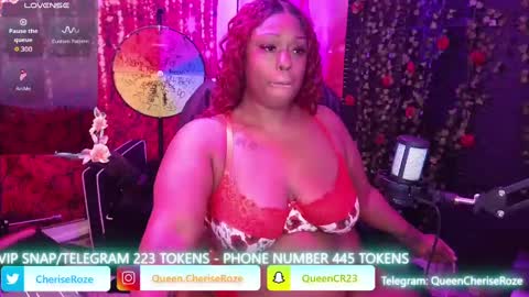 Queen Cherise Roze online show from September 17, 5:16 pm