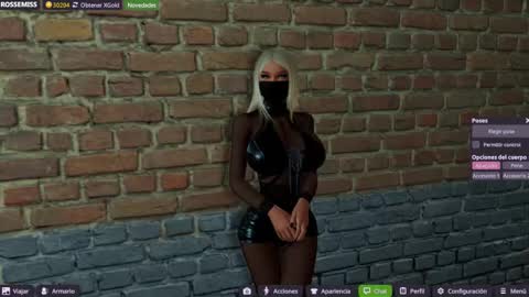 Roxana online show from October 31, 7:25 pm