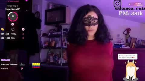 Salomea Ruiz online show from March 20, 10:15 pm