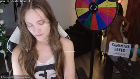 The Real Samantha Hayes haha  online show from February 25, 1:30 am