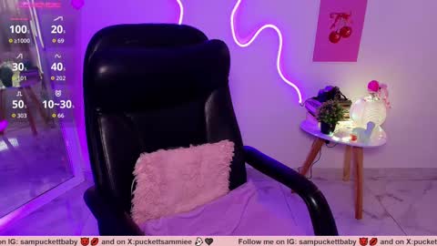 Snapshot of sampuckettbaby chatting on October 7, 5:53 pm sampuckettbaby online show from October 7, 5:53 pm