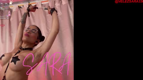 sara velez online show from March 4, 2:21 pm