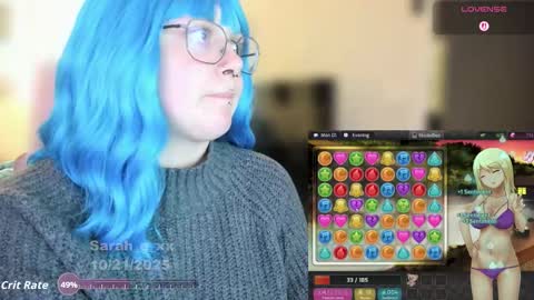 Sarah online show from October 22, 1:31 am