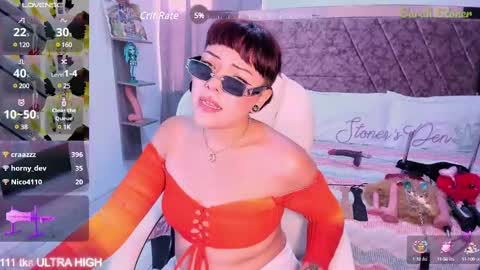 Snapshot of sarah_stoner chatting on March 3, 8:11 pm Loren online show from March 3, 8:11 pm