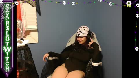 ScarSlutWitch online show from October 6, 2:29 am