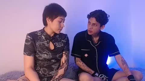 Snapshot of sebas_and_mila chatting on October 19, 7:35 am CAMILA Y SEBASTIAN online show from October 19, 7:35 am