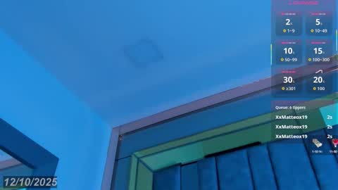 Sebastian online show from October 12, 8:43 pm