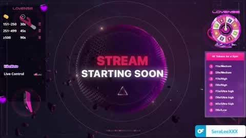 SeraLeeXXX online show from October 6, 4:14 pm