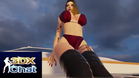 Snapshot of sexy3dchat chatting on February 21, 8:18 am Mistress Cami online show from February 21, 8:18 am