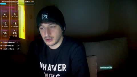 Sinnermann online show from November 12, 2:25 am