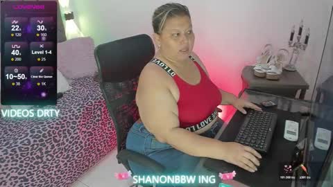 SHANNONBBW online show from November 2, 3:45 pm