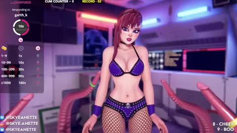 SkyeAnette online show from February 2, 2:06 am