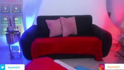 Snapshot of soymerly11_ chatting on October 4, 4:32 am Independent Model Merly online show from October 4, 4:32 am