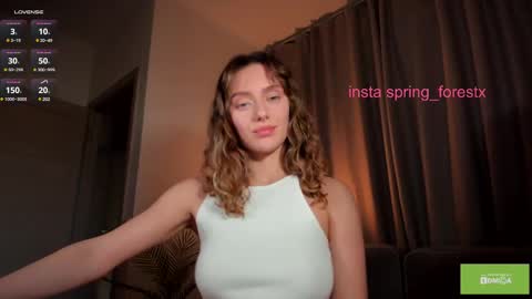 Snapshot of spring_forestx chatting on March 12, 2:23 pm Lilly online Monday - Friday ask time in pm online show from March 12, 2:23 pm