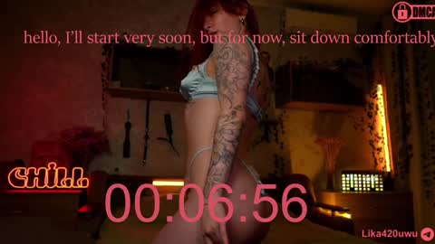 Lika ginger  Jessy blond   online show from January 20, 4:55 pm