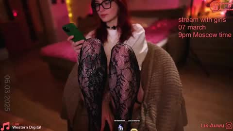 Lika ginger  Jessy blond   online show from March 6, 8:16 pm