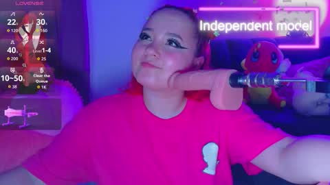 independent model online show from October 7, 10:28 pm