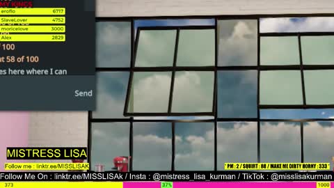 Snapshot of systaime chatting on October 17, 1:31 am MISTRESS LISA FIRST 3DXCHAT CAMGIRL 3dxchat anime gaming mistress domina online show from October 17, 1:31 am