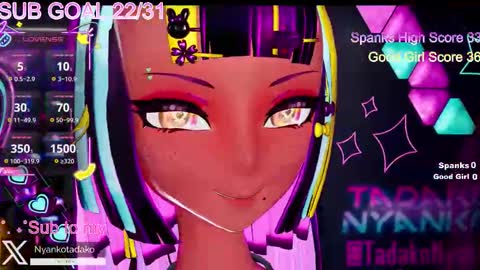 Tadako Nyanko online show from November 20, 11:24 pm