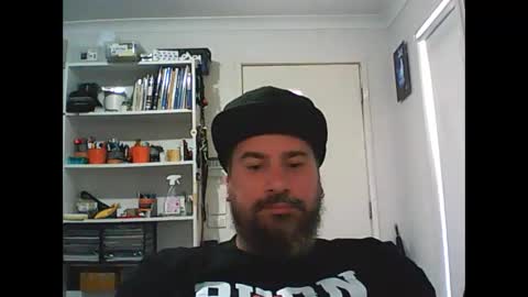Snapshot of theozbeardguy chatting on January 2, 10:55 pm aussiebeard online show from January 2, 10:55 pm