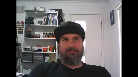 Snapshot of theozbeardguy chatting on October 14, 3:53 am aussiebeard online show from October 14, 3:53 am