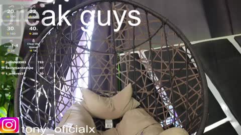 tony online show from January 18, 9:34 pm