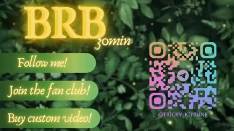 trickykitsune online show from April 3, 3:19 pm