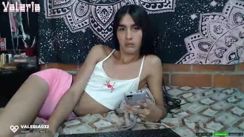 Snapshot of valeria032 chatting on October 5, 3:04 am valeria online show from October 5, 3:04 am