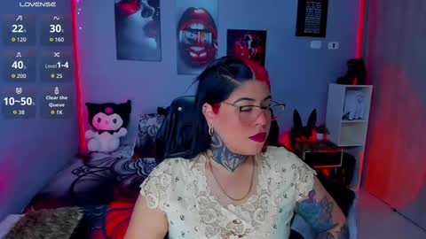 Snapshot of veronika_metalstar chatting on October 1, 11:09 am Miss Veronika online show from October 1, 11:09 am
