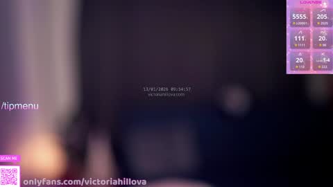 Victoria Hillova online show from January 13, 8:55 am